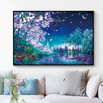 Load image into Gallery viewer, 5D DIY Diamond Paintings Summer Night Scenery Kits
