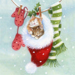 Load image into Gallery viewer, 5D DIY Diamond Painting-Christmas Socks
