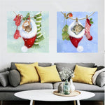 Load image into Gallery viewer, 5D DIY Diamond Painting-Christmas Socks
